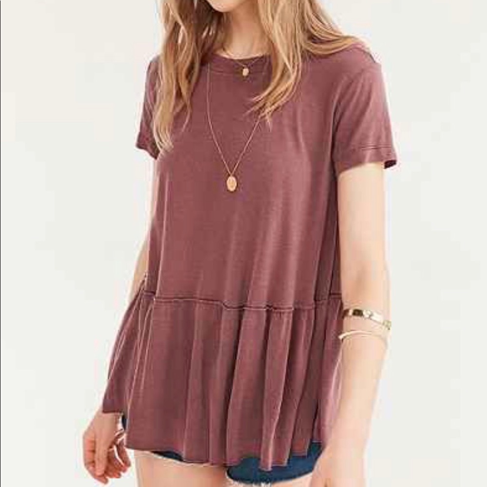 Peplum Tee!! From Urban Outfitters!!